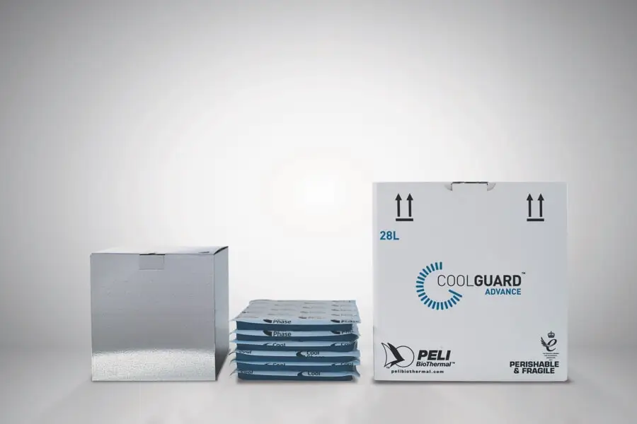 Passive cold chain packaging